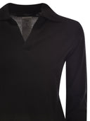 Weekend Maxmara Cappa Wool And Cashmere Polo Shirt