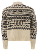 Weekend Maxmara Brioso1234 Jacquard Wool And Alpaca Jumper
