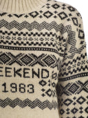Weekend Maxmara Brioso1234 Jacquard Wool And Alpaca Jumper