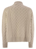 Weekend Max Mara Yard Boxy Sweater In Wool Yarn