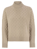 Weekend Max Mara Yard Boxy Sweater In Wool Yarn
