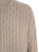 Weekend Max Mara Yard Boxy Sweater In Wool Yarn
