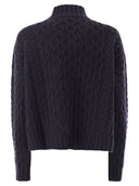 Weekend Maxmara Yard Boxy Sweater In Wool Yarn