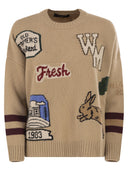 Weekend Maxmara Pavidi Over Sweater In Wool Yarn