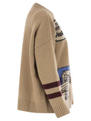 Weekend Maxmara Pavidi Over Sweater In Wool Yarn