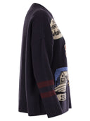 Weekend Maxmara Pavidi Over Sweater In Wool Yarn