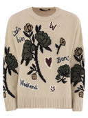 Weekend Max Mara Pavidi Over Sweater In Wool Yarn