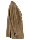 Weekend Max Mara Rolanda Suede Over Blazer