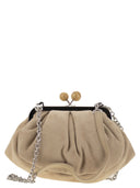 Fin de semana Max Mara Valois Pasticcino Bag Small in Suede