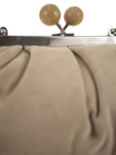 Fin de semana Max Mara Valois Pasticcino Bag Small in Suede