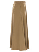 Weekend Maxmara Circeo Jersey Skirt With Draped Effect