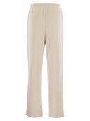 Weekend Max Mara Folk Plush Trousers