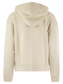 Weekend Max Mara Dog Cotton Zipped Sweatshirt