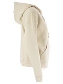 Weekend Max Mara Dog Cotton Zipped Sweatshirt