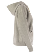 Weekend Max Mara Dog Cotton Zipped Sweatshirt