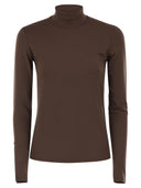 Weekend Maxmara Multif Turtleneck T Shirt In Viscose Jersey