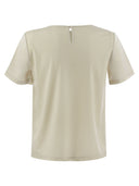 Weekend Max Mara Gilbert Satin And Jersey T Shirt