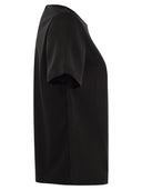 Weekend Max Mara Gilbert Satin e maglietta della maglia