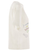 Weekend Max Mara Acline Printed Organic Cotton T Shirt