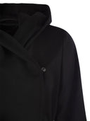 Max Mara Studio Newmang Wool Coat With Hood