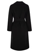 Max Mara Studio Cles羊毛，羊绒和丝绸外套