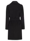 Maxmara Studio Scire Wool Beaver Dressing Gown Coat