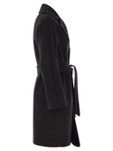 Maxmara Studio Scire Wool Beaver Dressing Gown Coat