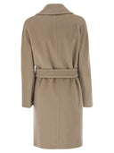 Maxmara Studio Scire Wool Beaver Dressing Gown Coat