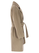 Maxmara Studio Scire Wool Beaver Dressing Gown Coat