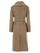 Max Mara Studio Loriana Wool Drap Coat