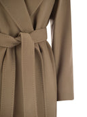 Max Mara Studio Loriana Wool Drap Coat