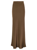 Max Mara Studio Rimini stromende rok in Envers Satin