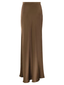 Max Mara Studio Rimini stromende rok in Envers Satin