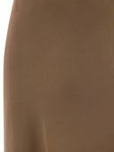 Max Mara Studio Rimini stromende rok in Envers Satin