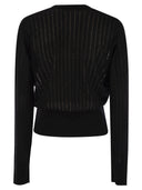 Max Mara Studio Nogara Wool و Cartigan مع الترتر