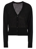 Max Mara Studio Nogara Wool و Cartigan مع الترتر