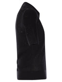 MAX MARA STUDIO WOBERTA WOLL I SILK POLO CIRT