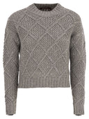Maxmara Studio Ellade Boxy Wool And Cashmere Jumper With Sequins
