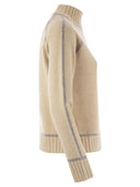 Max Mara Studio Pescara Wool And Cashmere Turtleneck Sweater