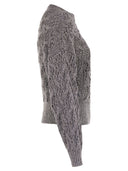 Dzianina sztruksowa Maxmara Studio Pilade ze wzorem w romby