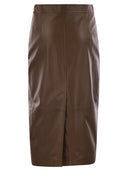 Max Mara Studio Taiga Nappa skórzana spódnica