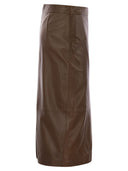 Max Mara Studio Taiga Nappa skórzana spódnica