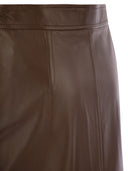 Max Mara Studio Taiga Nappa skórzana spódnica