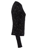 Max Mara Studio Gennaio ciasna, łącząca się Cloqué Lace Jersey