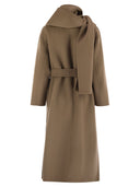 S Max Mara Cuore Wool Dressing Gown Coat
