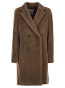 S Maxmara Roseto Alpaca And Wool Midi Coat