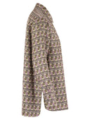 S Max Mara Times Reversible Printed Silk Shirt