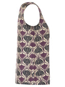 S Max Mara Timetop Reversible Printed Silk Top