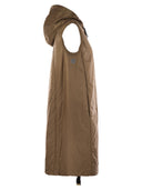 Max Mara The Cube Greengi Drip Proof Canvas Waistcoat