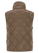Maxmara The Cube Tegic Drip Proof Canvas Vadderad väst